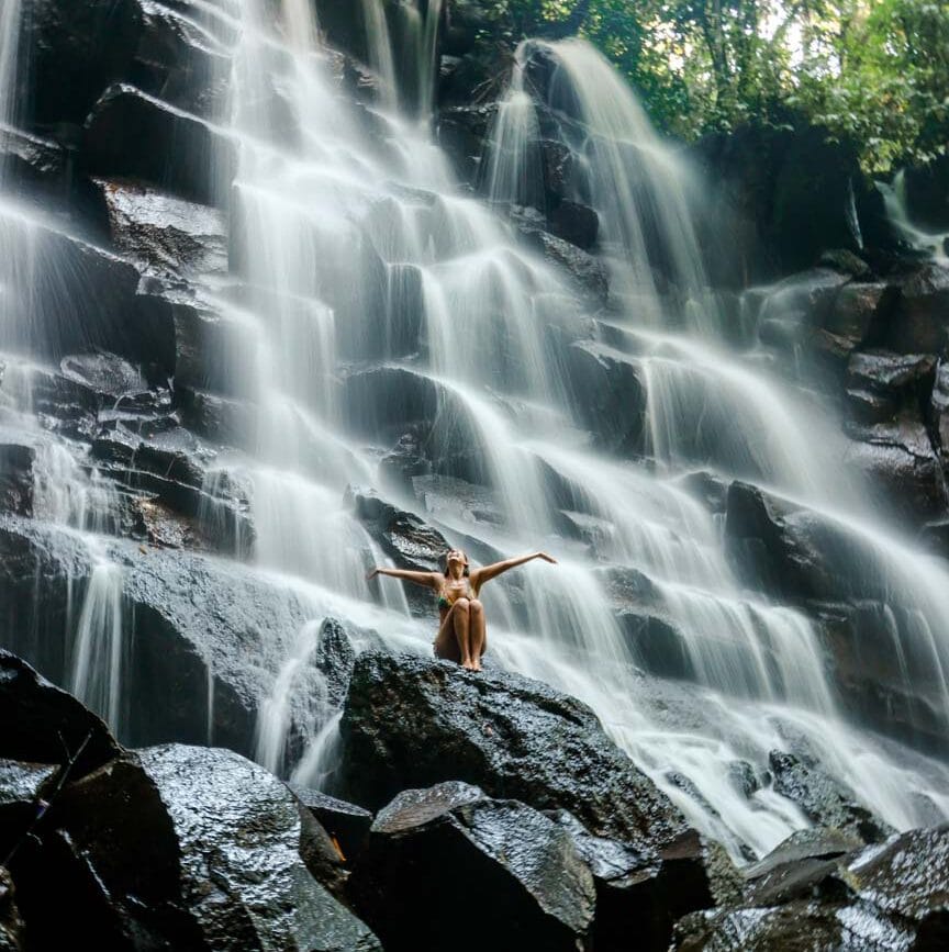 Ubud Bali Kanto Lampo Wasserfall