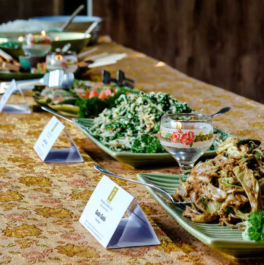 Ubud Bali Kochkurs Buffet