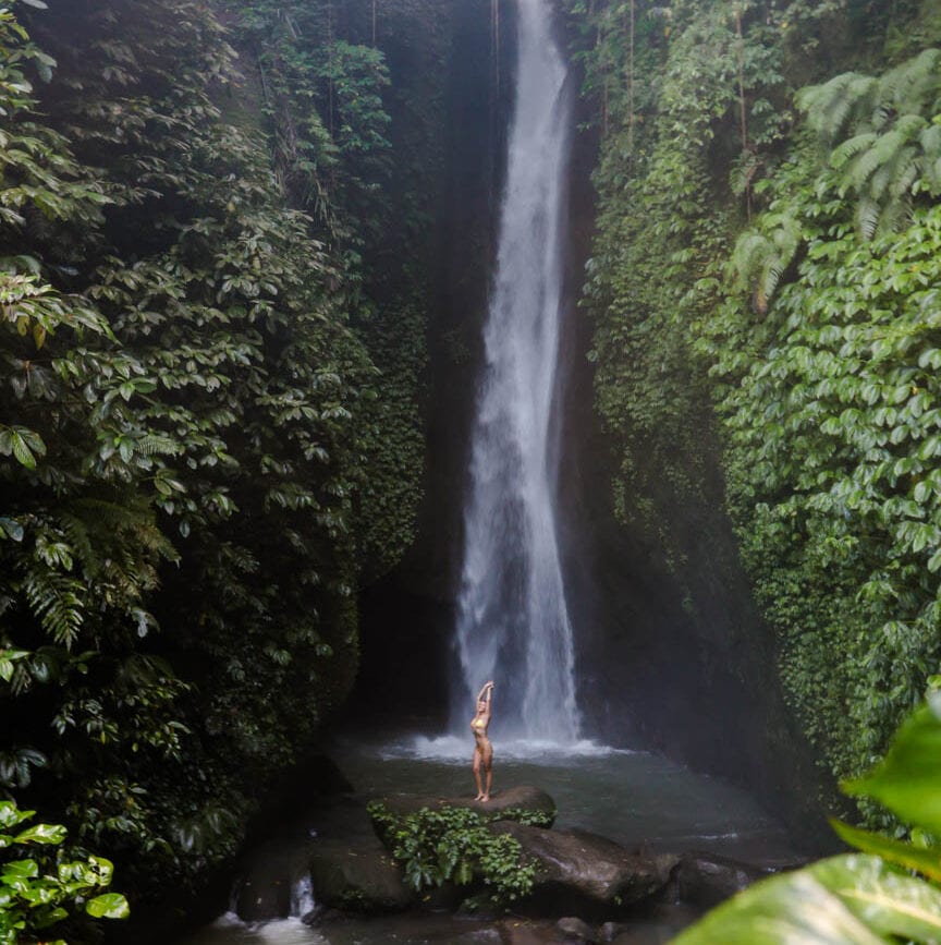 Ubud Bali Leke Leke Wasserfall