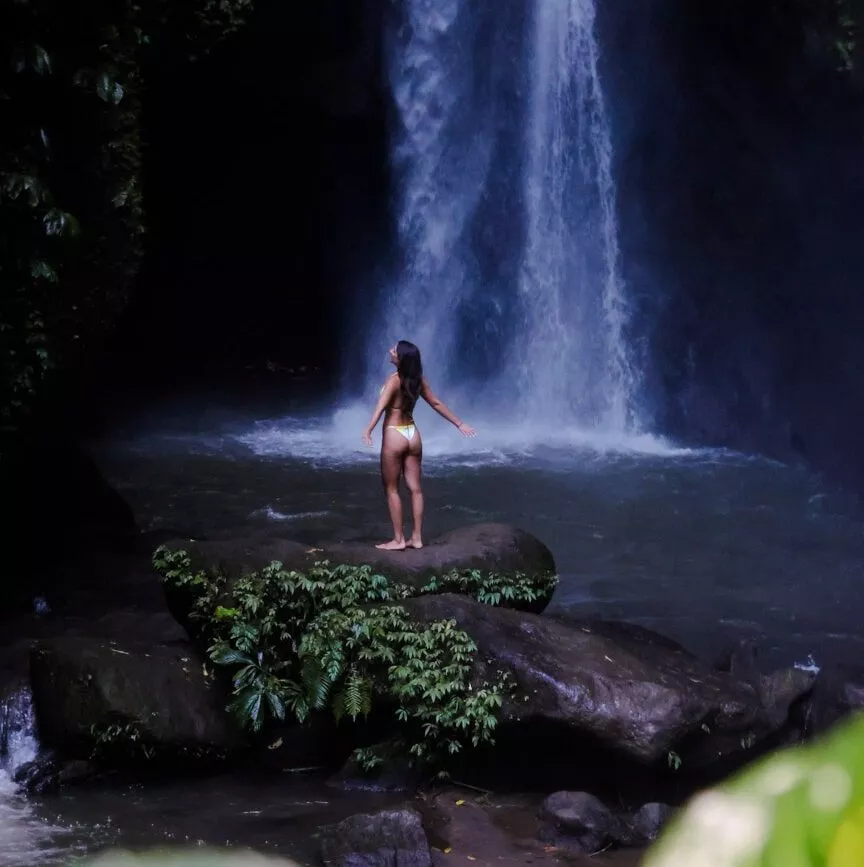 ubud bali leke leke wasserfall ubud bali leke leke wasserfall