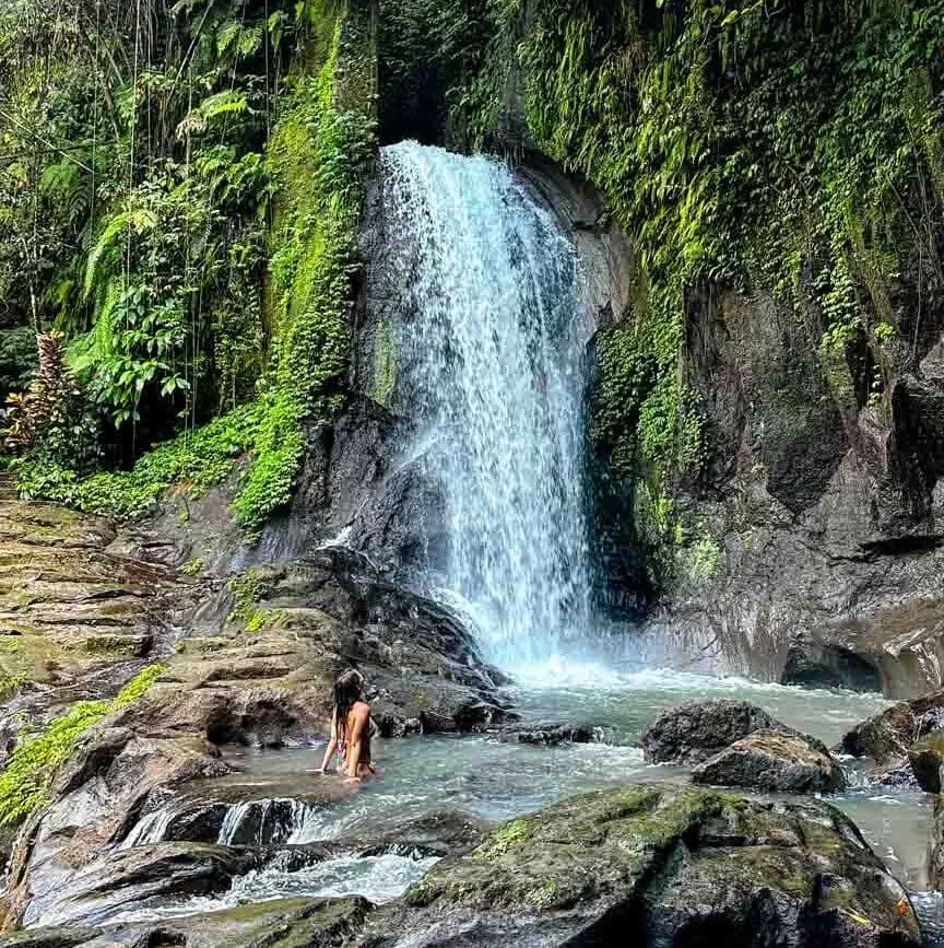 ubud bali taman sari wasserfall oberer wasserfall ubud bali taman sari wasserfall oberer wasserfall