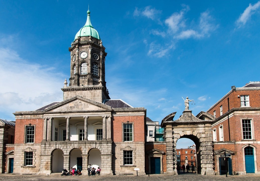 dublin castle eingang Dublin Castle Eingang