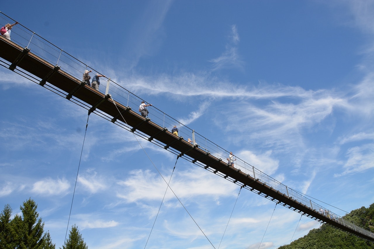 Geierlay Hängeseilbrücke Ausflugsziel