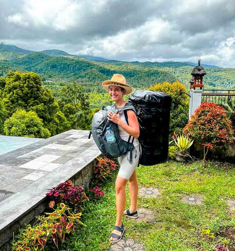 Gepäck in Indonesien