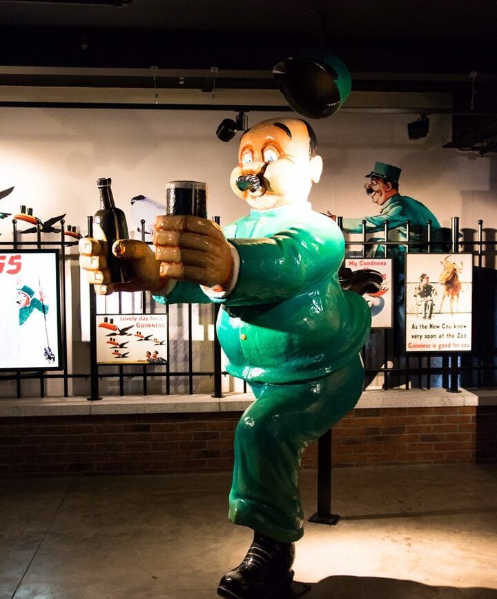 Guinness Storehouse Brauereistatue