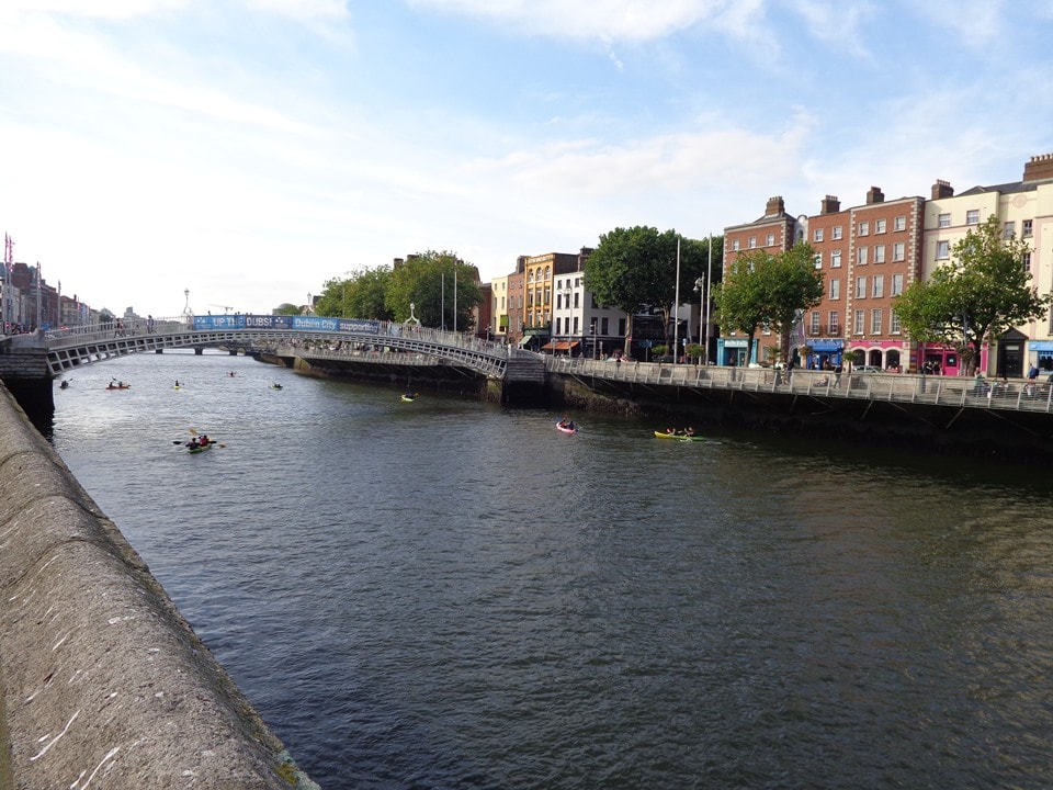 hapenny bridge fluss Ha'penny Bridge Fluss