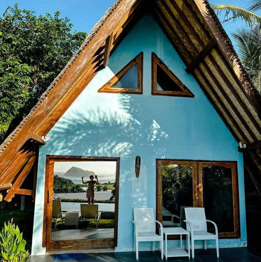indonesien lombok bungalow blue monkey