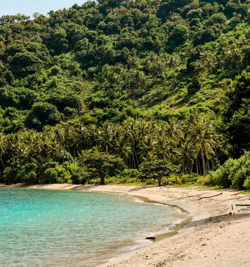 indonesien lombok strand
