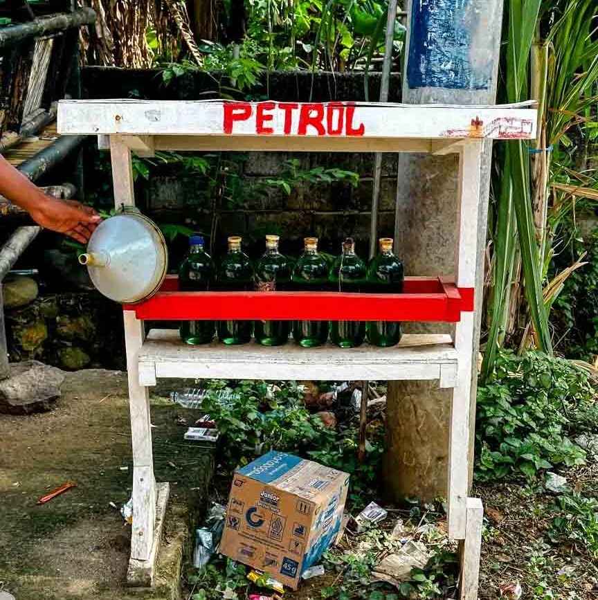 indonesien lombok tanken