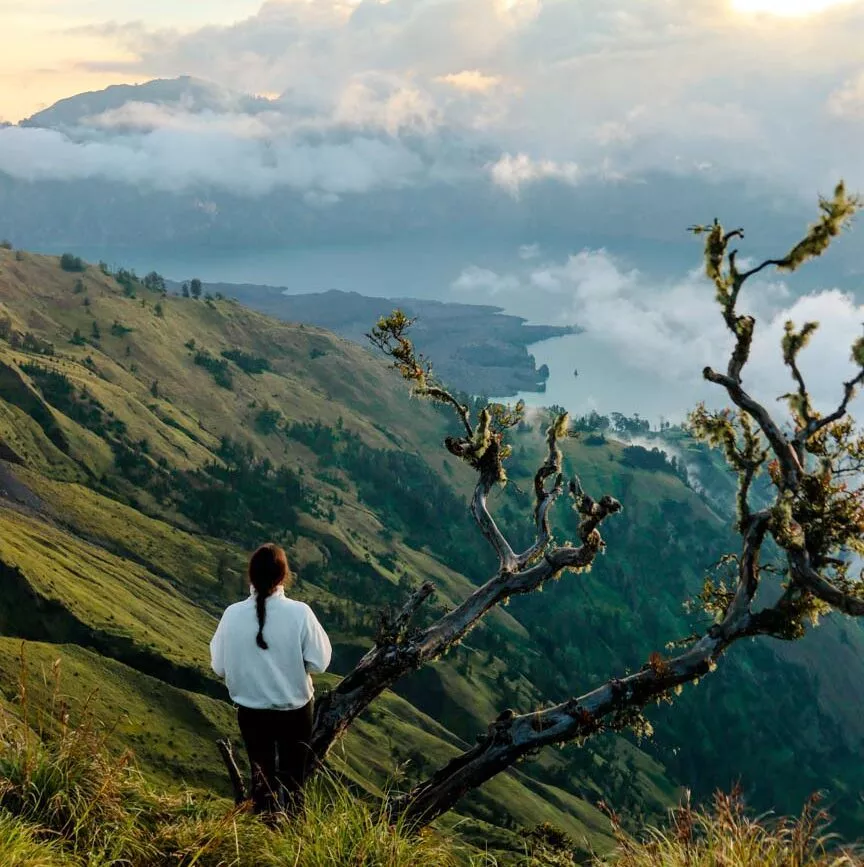 indonesien lombok wandern