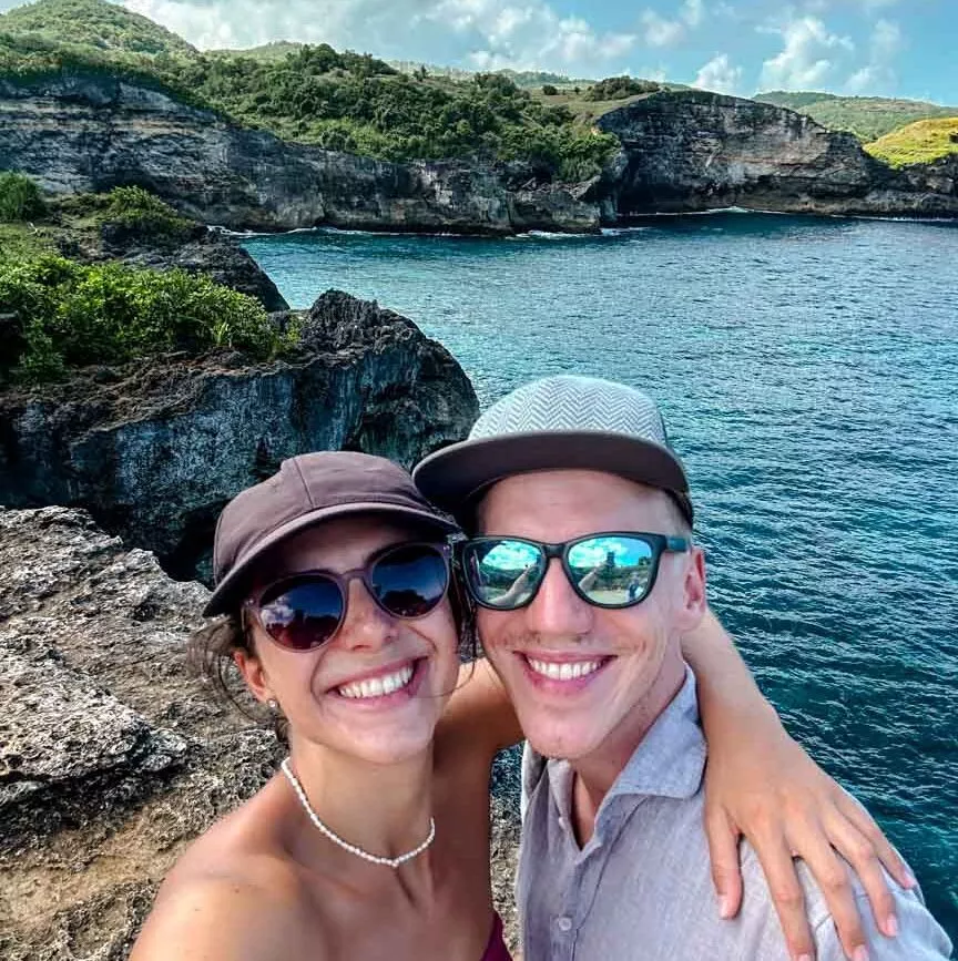 nusa penida bali broken beach ausblick