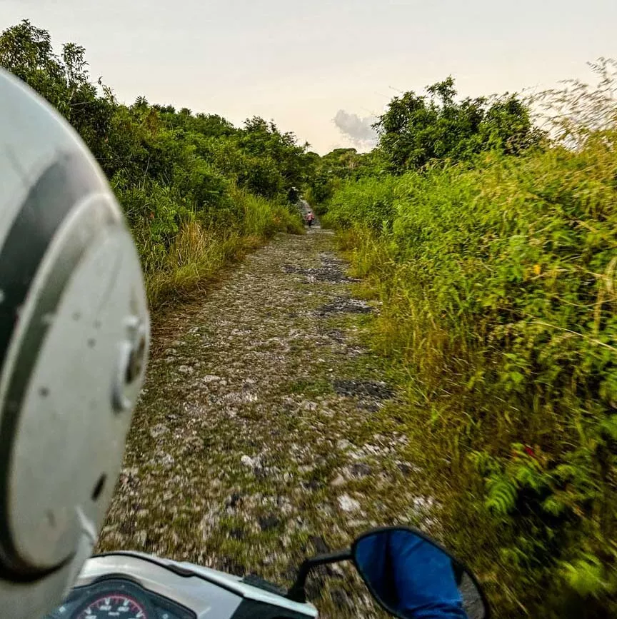 nusa penida bali fahrt zum banah cliff point