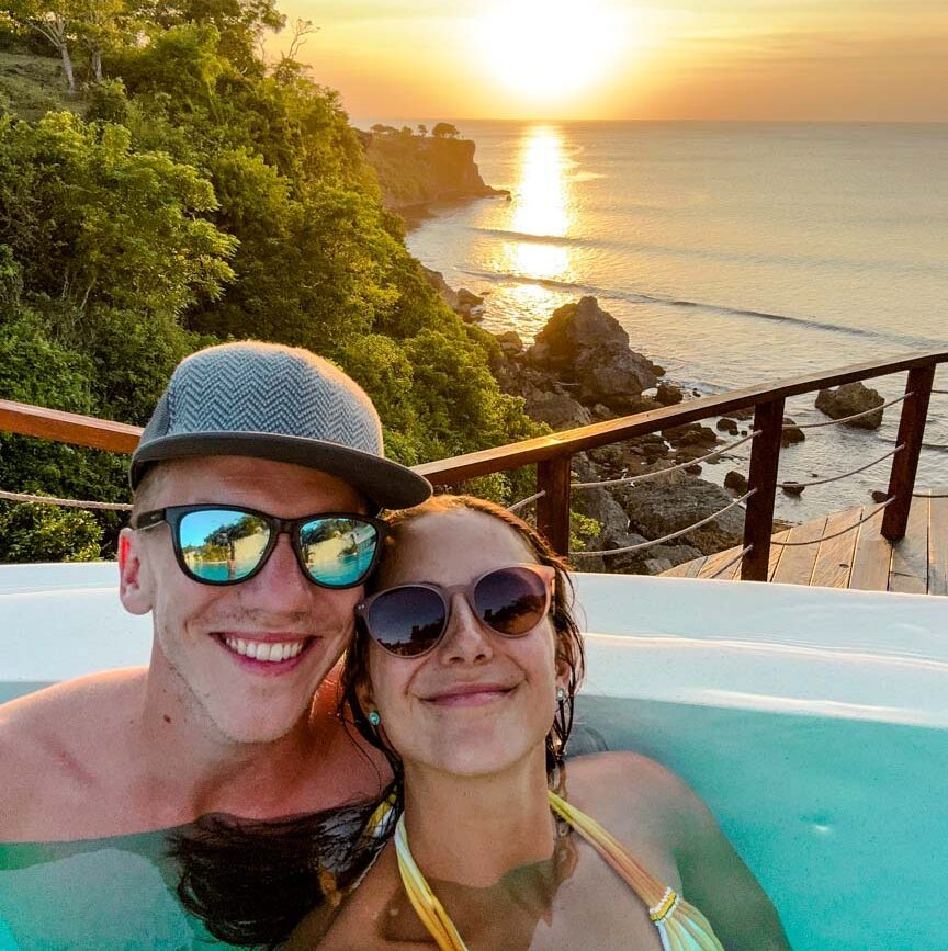 Sunset im La Joya Biu Biu Resort Uluwatu Bali