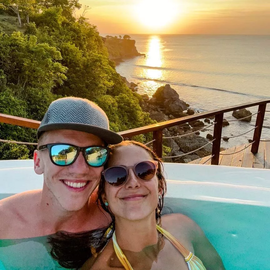 Sunset im La Joya Biu Biu Resort Uluwatu Bali