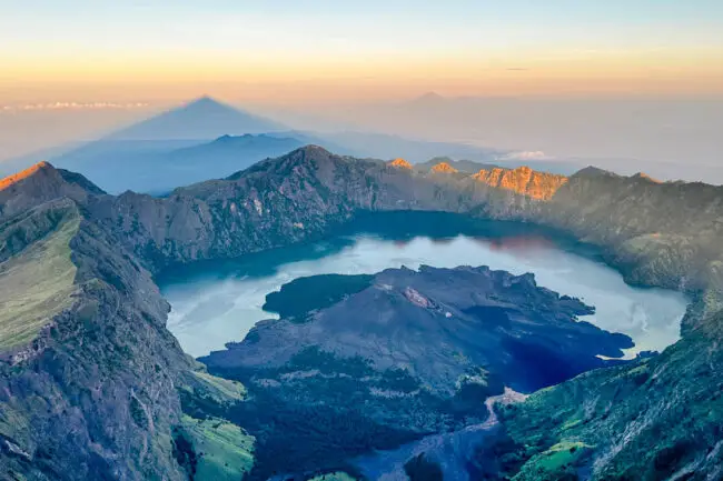 Wanderung Mount Rinjani Indonesien