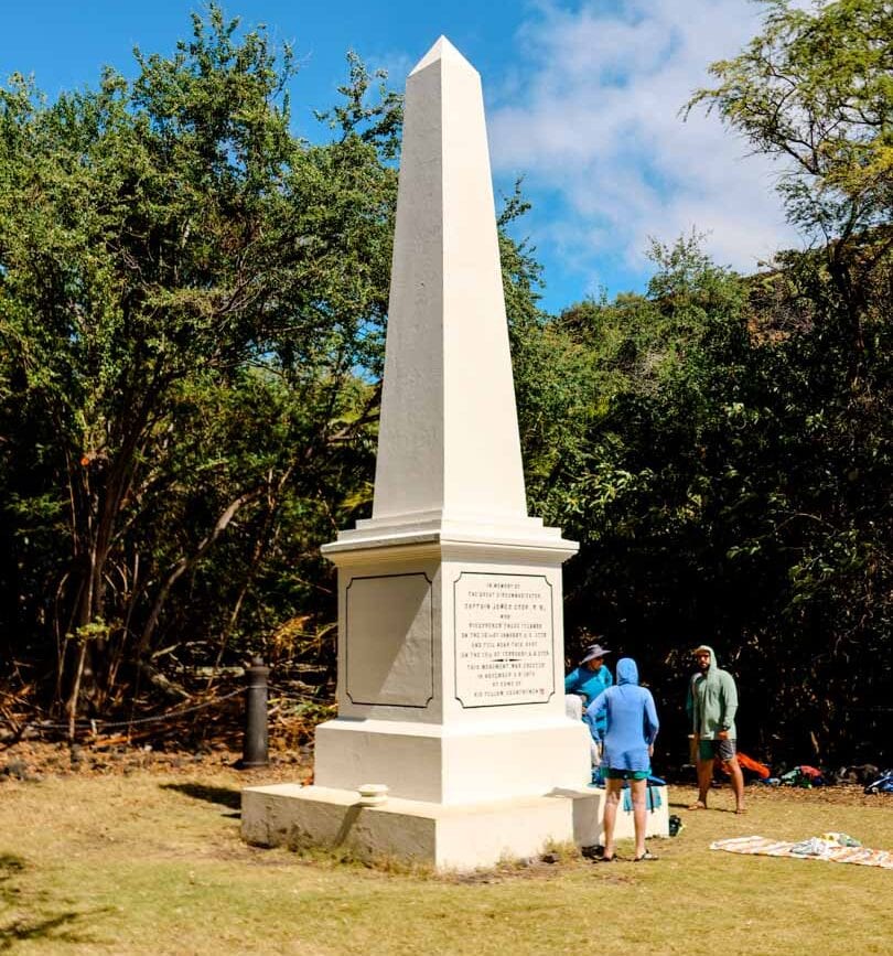 Hawaii Big Island Captain James Cook Monument