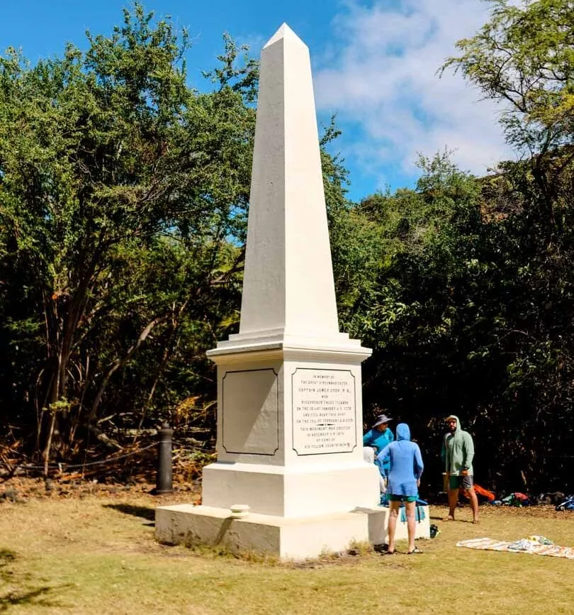 Hawaii Big Island Captain James Cook Monument