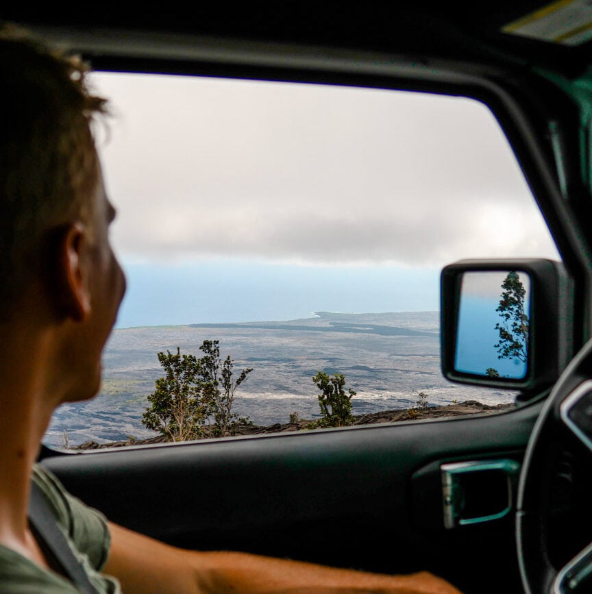Hawaii Big Island Chain of Craters Road