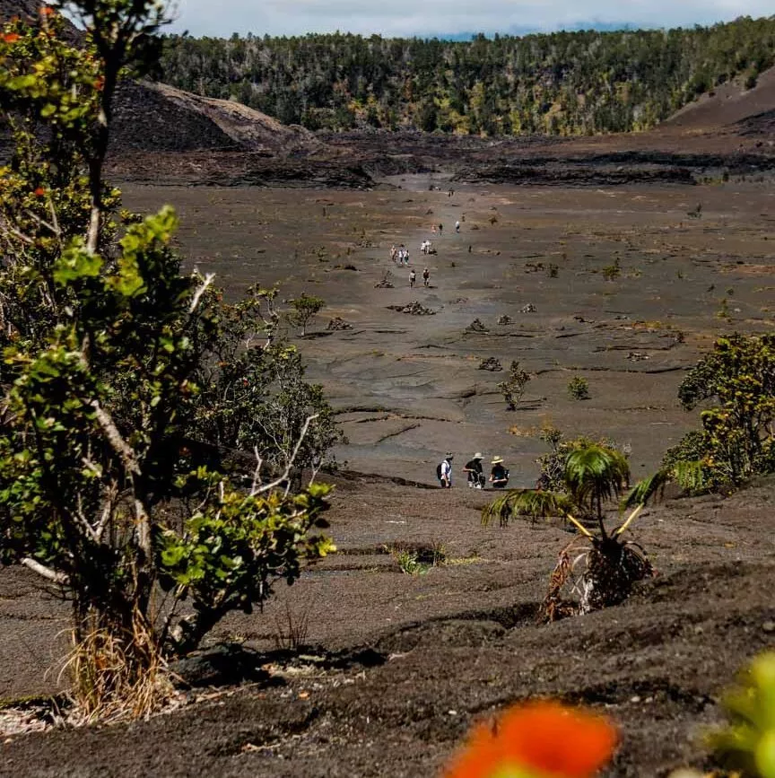 Hawaii Big Island Kīlauea Iki Trailhead