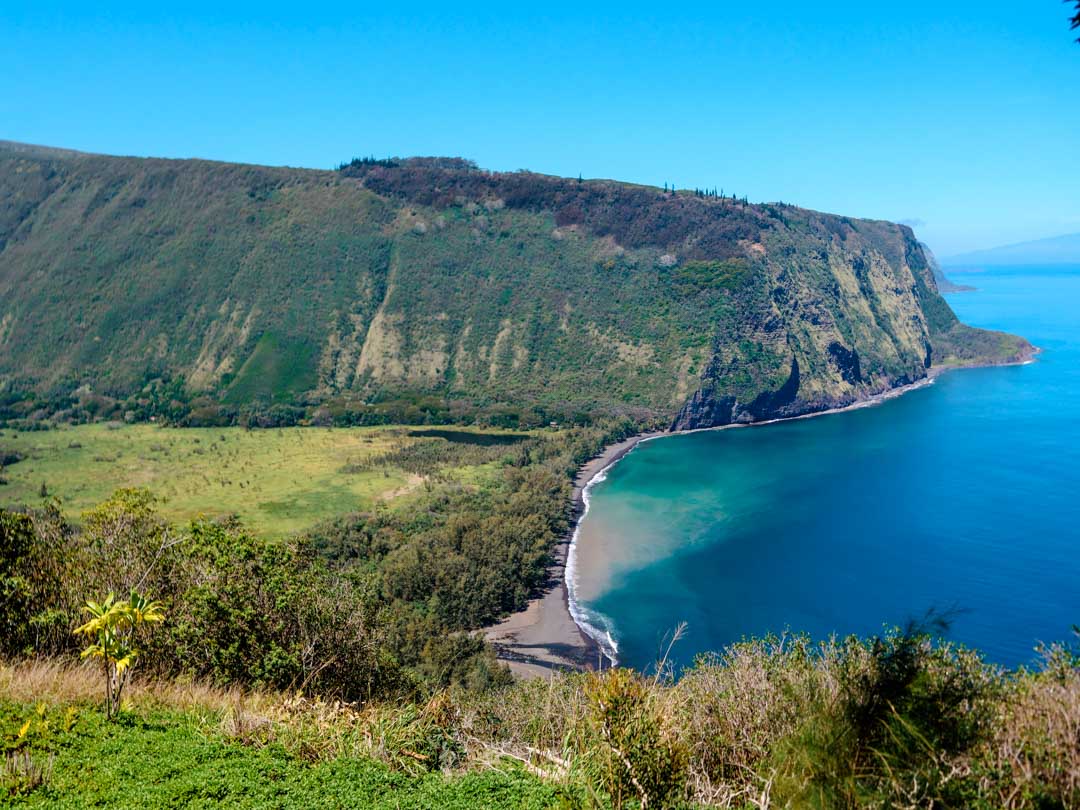 Hawaii Big Island Waipiʻo Valley Lookout