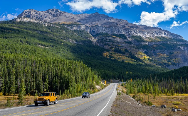 kanada icefields parkway