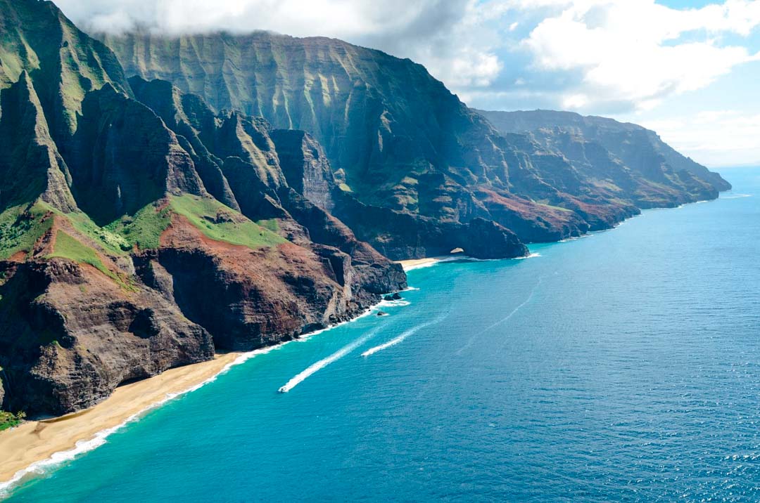Kauai Hawaii Doors-Off Flug Napali Küste