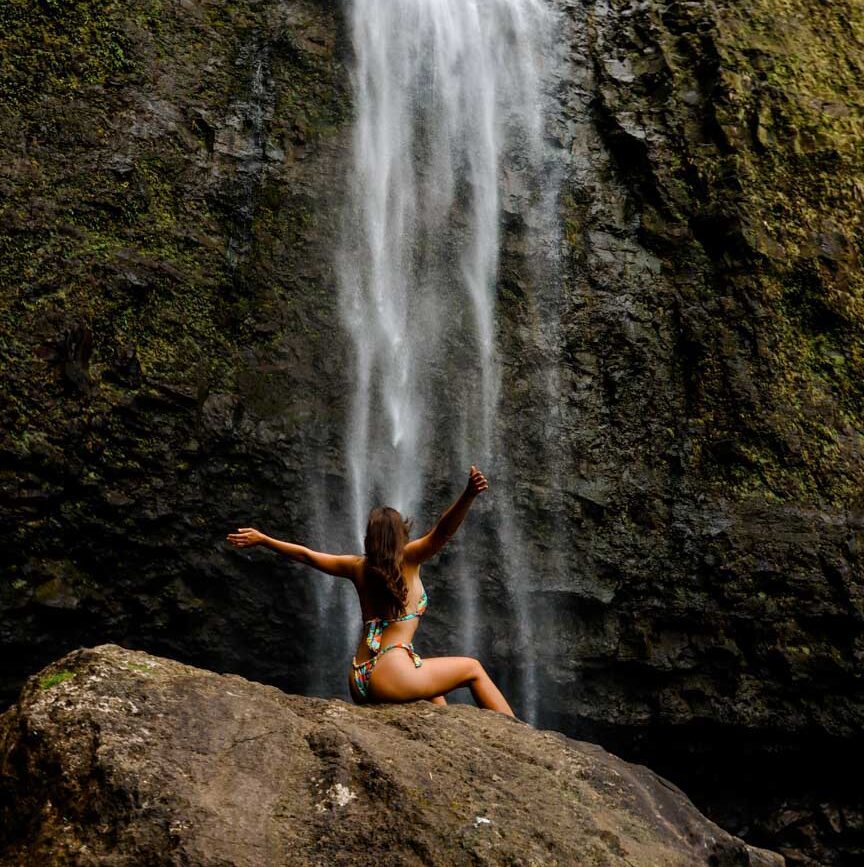 Kauai Hawaii Hanakāpīʻai Falls