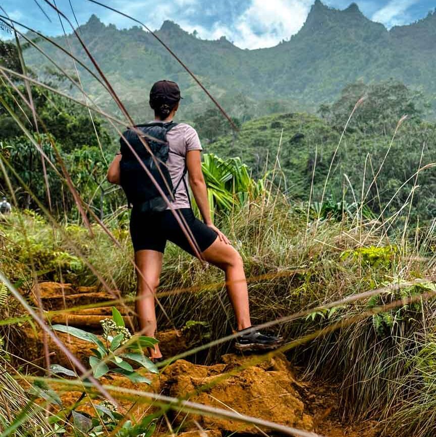 Kauai Hawaii Hanakāpīʻai Falls Wanderung
