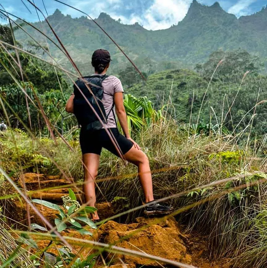 Kauai Hawaii Hanakāpīʻai Falls Wanderung