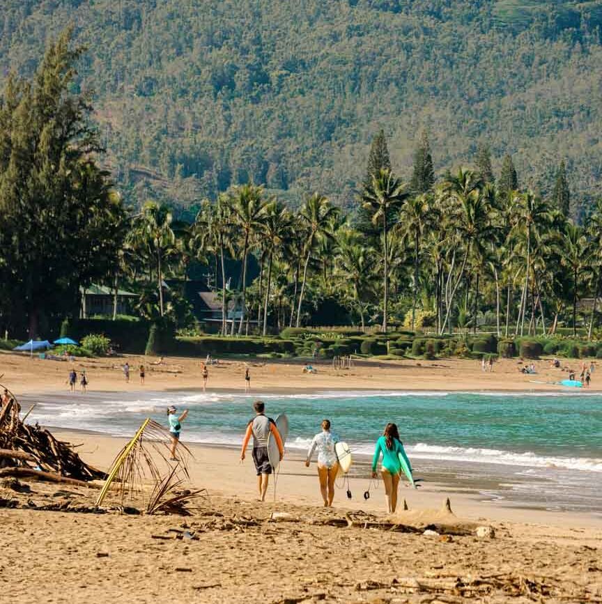 Kauai Hawaii Hanalei Beach