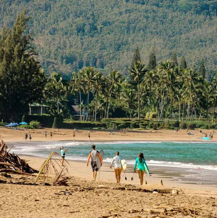 Kauai Hawaii Hanalei Beach