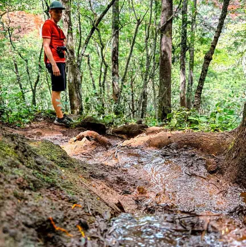 Kauai Hawaii Matschiger Wanderweg