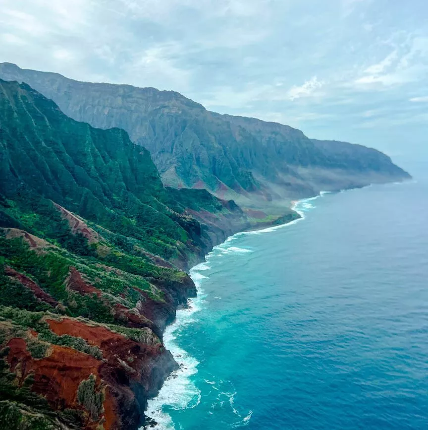 Kauai Hawaii Napali Küste Heli-Rundflug