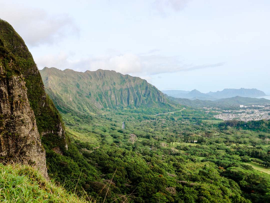 oahu hawaii aussicht pali lookout