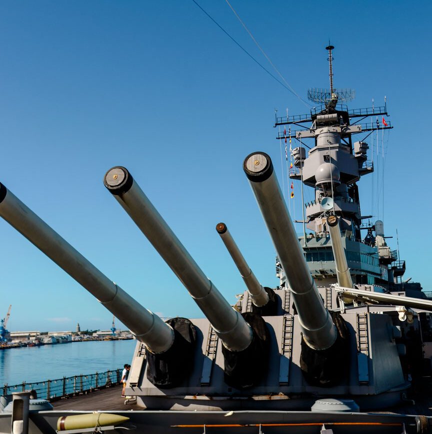 Oahu Hawaii Battleship USS Missouri