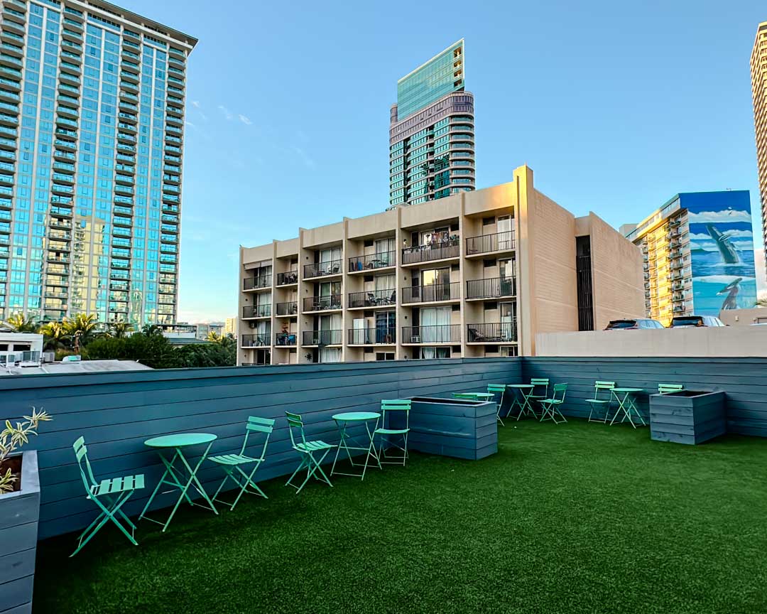 oahu hawaii dachterrasse apartment honu waikiki by aloh