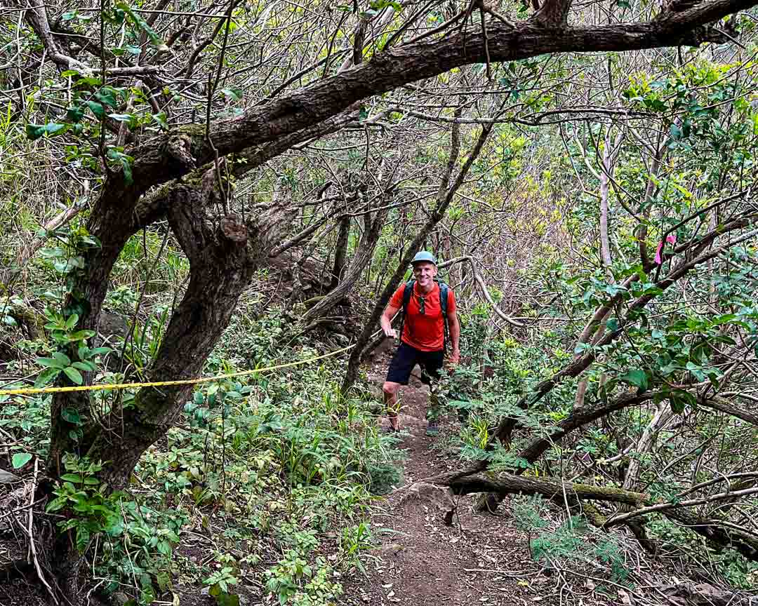 oahu hawaii erster abschnitt kahekili trail