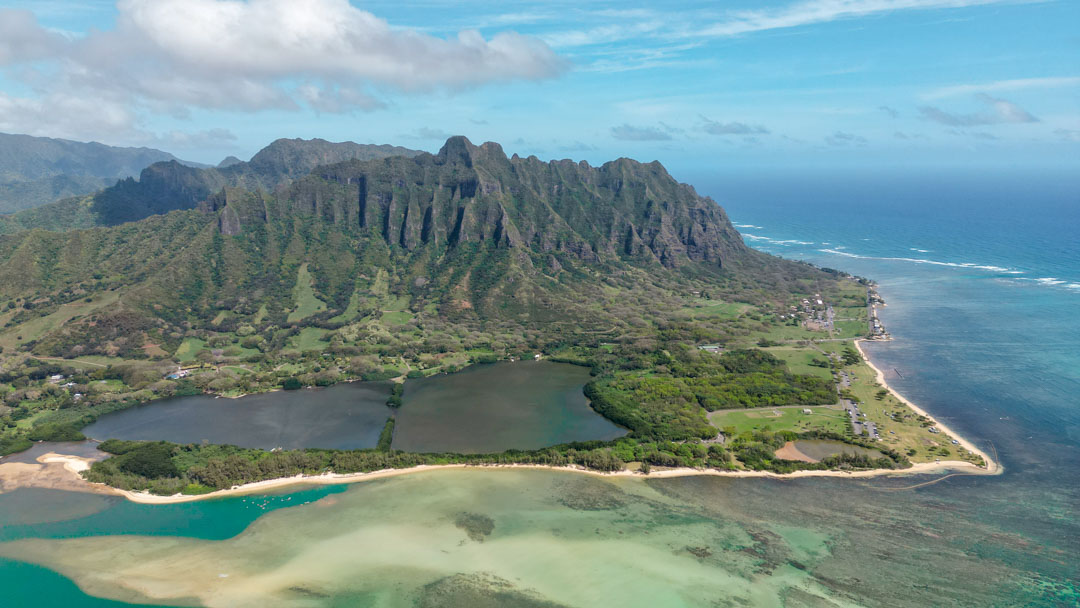 Oahu Hawaii Gebiet Kualoa Ranch