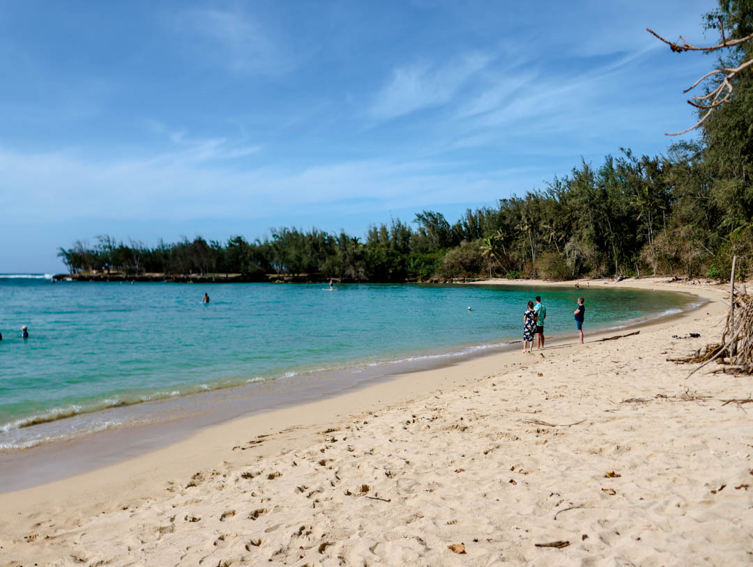 oahu hawaii honokawela beach