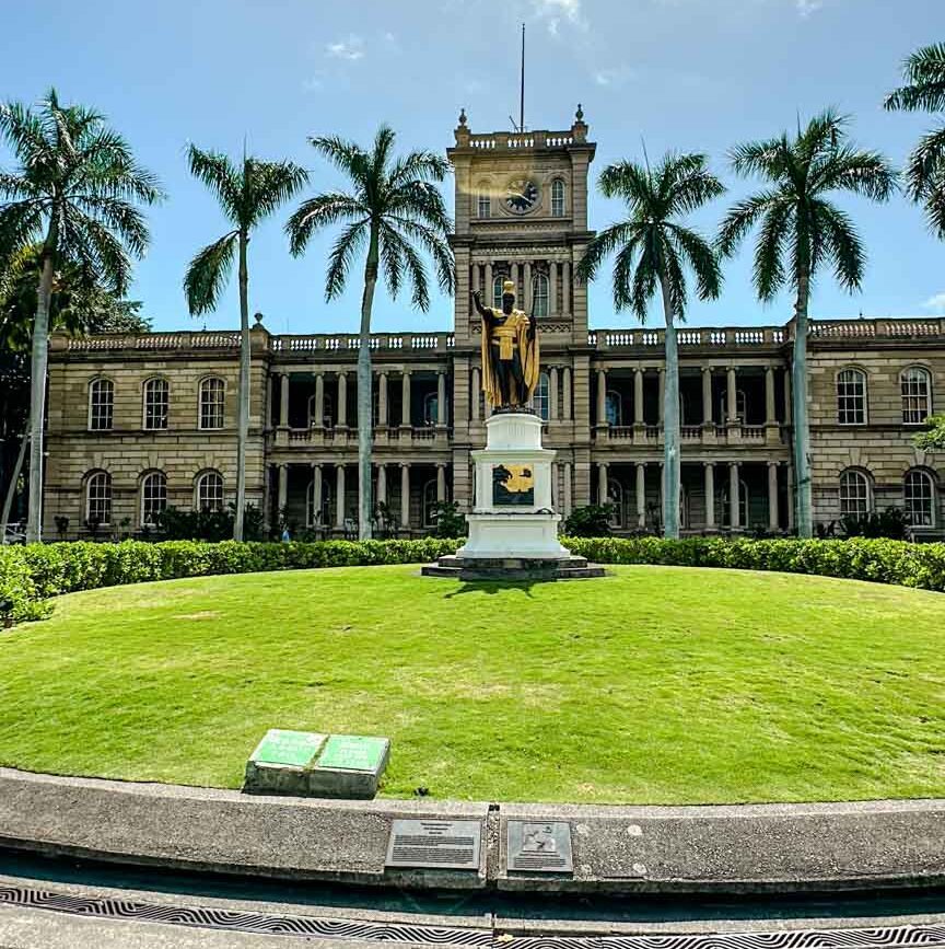 Oahu Hawaii Honolulu ‚Iolani Palast