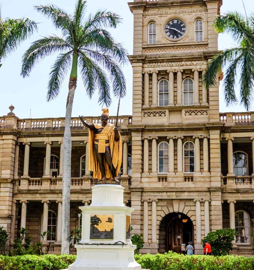 Oahu Hawaii Iolani Palast