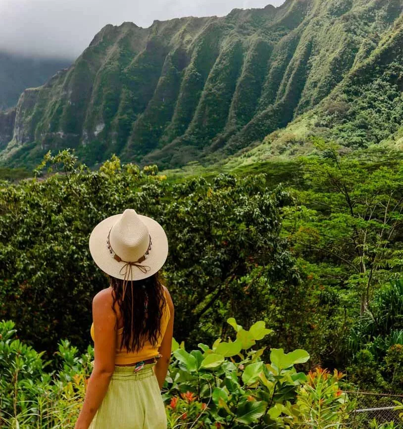 oahu hawaii kilonani mauka lookout