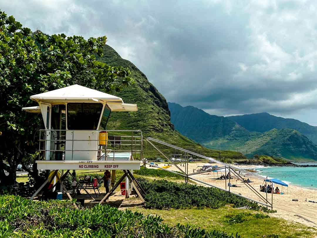 oahu hawaii makua beach