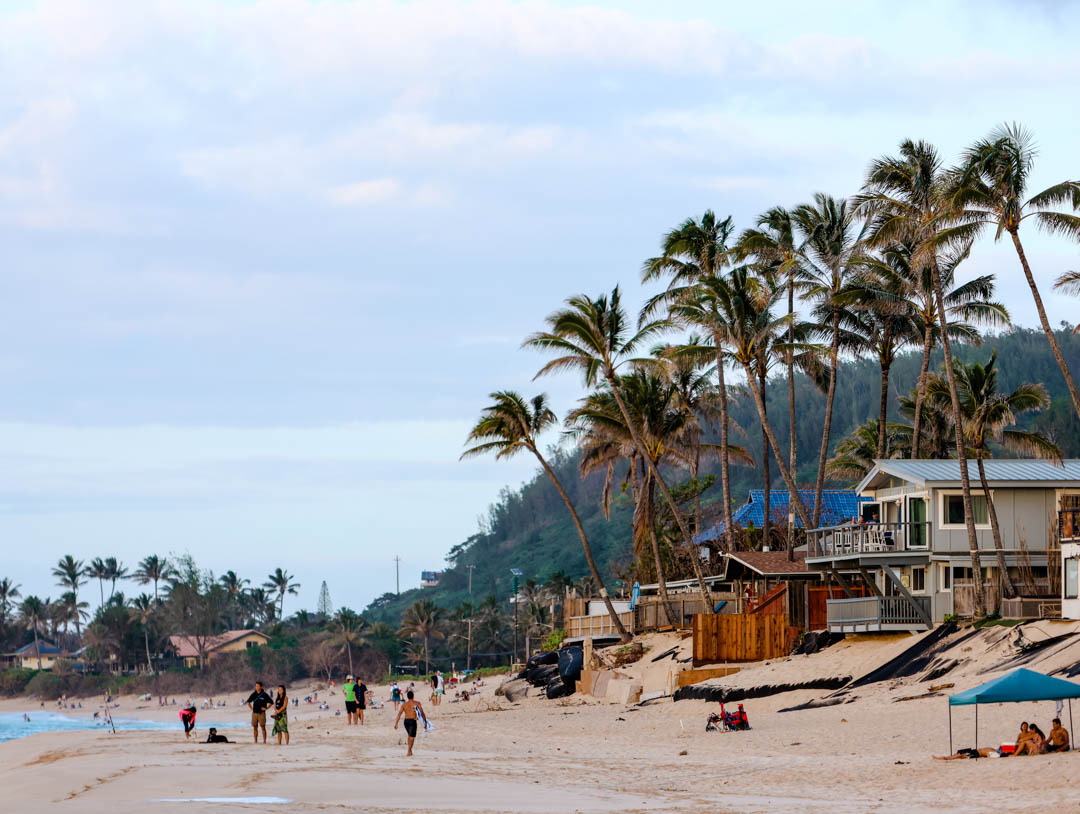 oahu hawaii sunset beach park