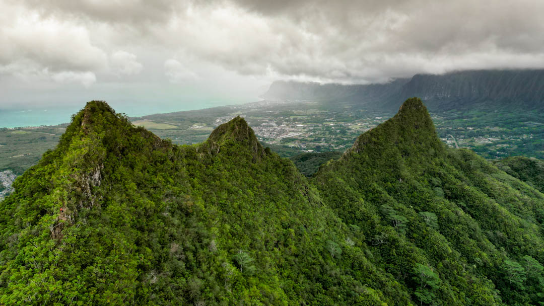 oahu hawaii three peaks