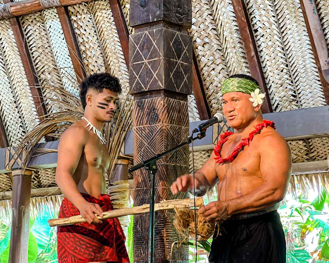 oahu hawaii vorfuehrung polynesian culture center