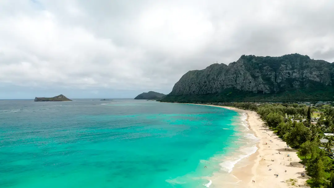 Oahu Hawaii Waimanalo Beach