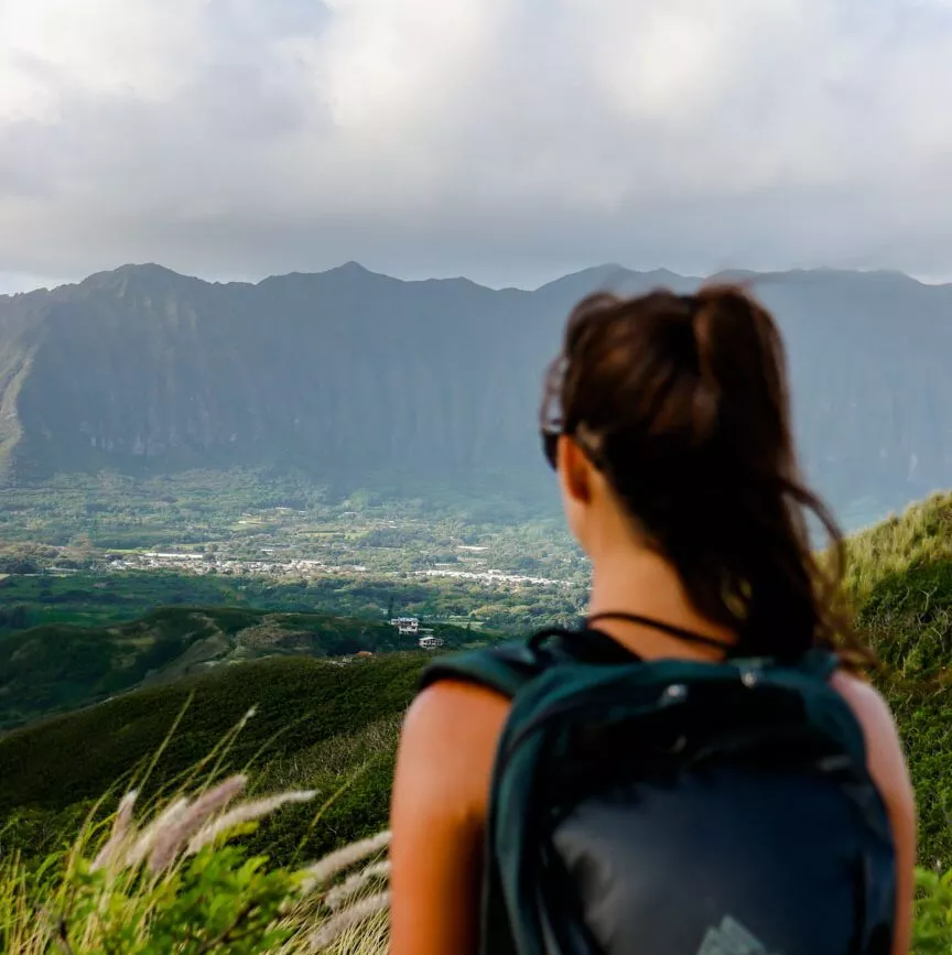 oahu hawaii wanderung zur lanikai pillbox