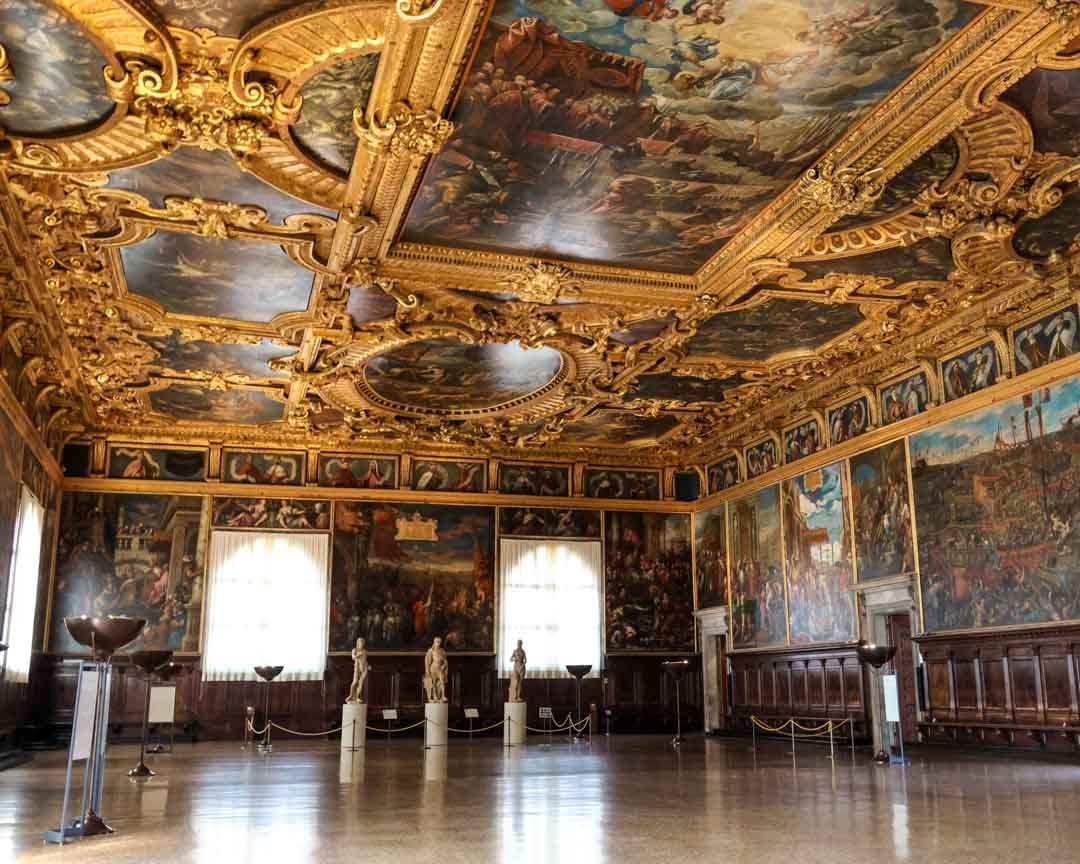 venedig dogenpalast sala del maggior consiglio