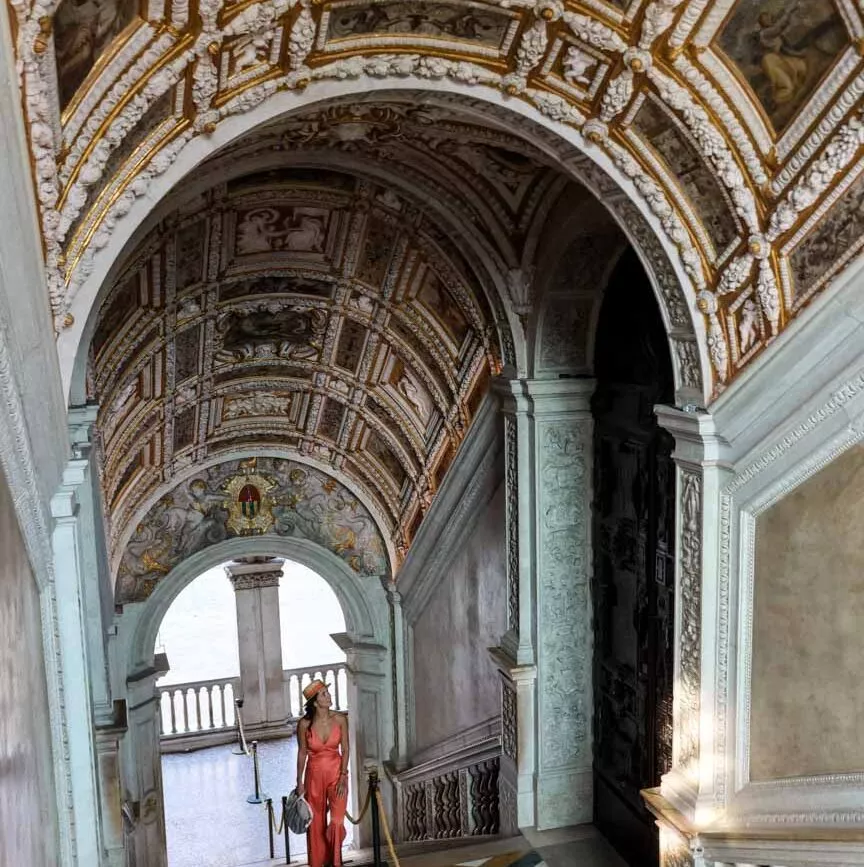venedig dogenpalast scala doro